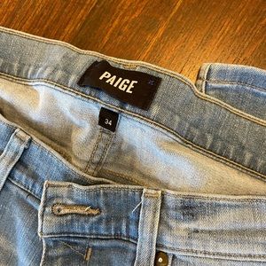 Paige federal jeans 34